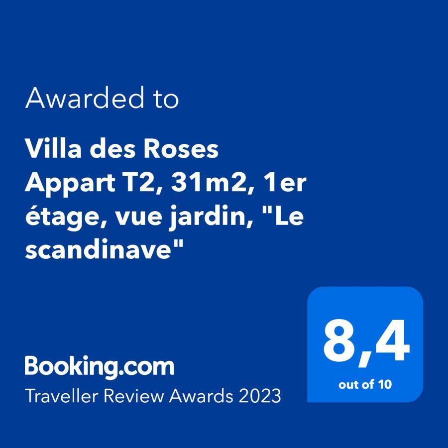 Villa Des Roses Appart T2, 31M2, 1Er Etage, Vue Jardin, "Le Scandinave" Le Havre Exterior foto